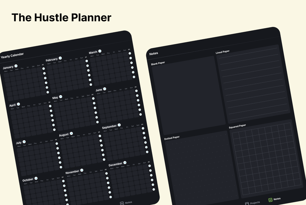 The Hustle Planner