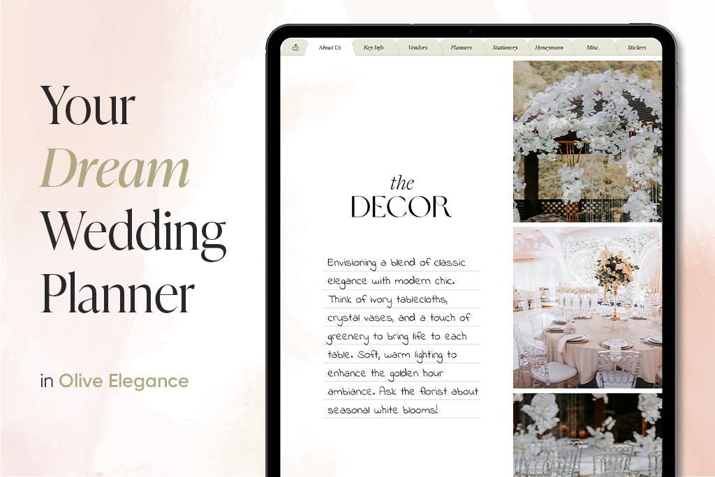 De weddingplanner van je dromen (Olive elegance)